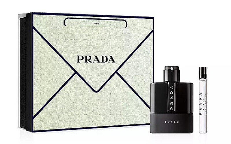 Luna Rossa Black - EDP (plnitelná) 100 ml + EDP 10 ml