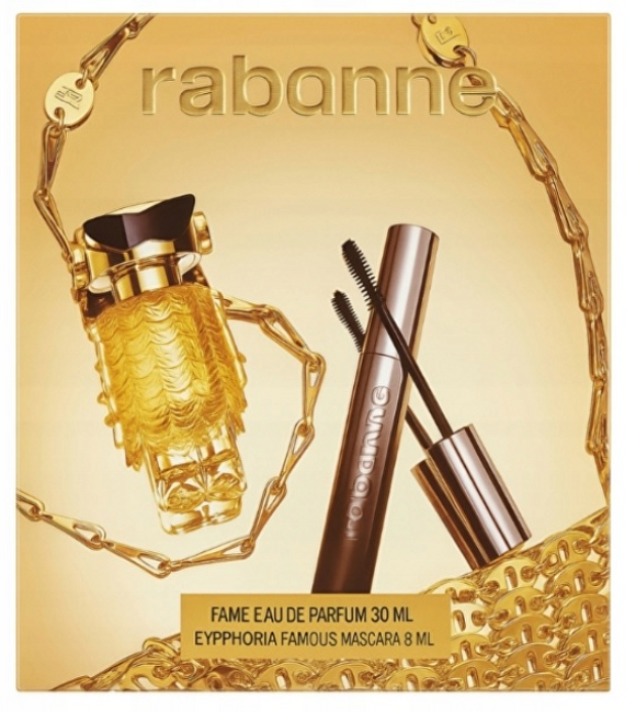 Rabanne Fame - EDP 30 ml + řasenka 8 ml Dárková sada