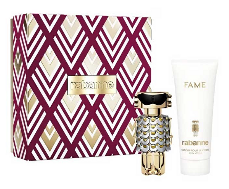 Rabanne Fame - EDP 80 ml + telové mlieko 100 ml