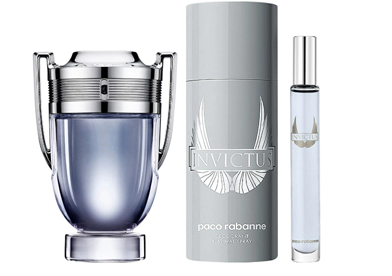 Invictus - EDT 100 ml + deodorant ve spreji 150 ml + EDT 10 ml