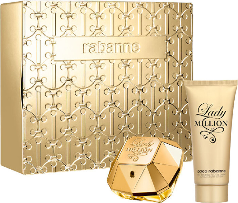 Lady Million - EDP 80 ml + tělové mléko 100 ml