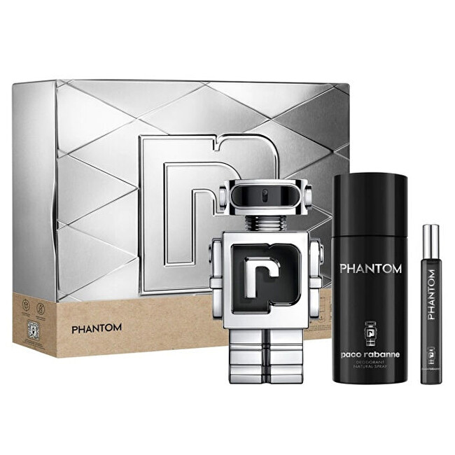 Phantom - EDT 100 ml + deodorant ve spreji 150 ml + EDT 10 ml