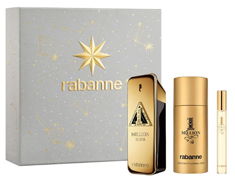 1 Million Elixir Parfum Intense - parfém 100 ml + deodorant ve spreji 150 ml + EDT 10 ml