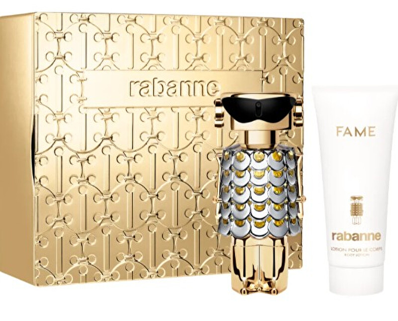 Rabanne Fame - EDP 80 ml + tělové mléko 100 ml Dárková sada