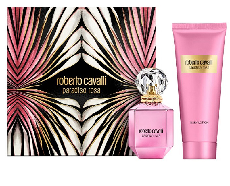Roberto Cavalli Paradiso Rosa - EDP 30 ml + tělové mléko 100 ml Dárková sada