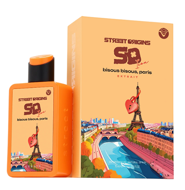 Street origins Bisous Bisous, Paris For Her - parfémovaný extrakt 75 ml