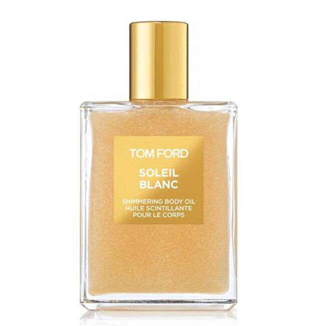 Soleil Blanc - třpytivý tělový olej (gold)