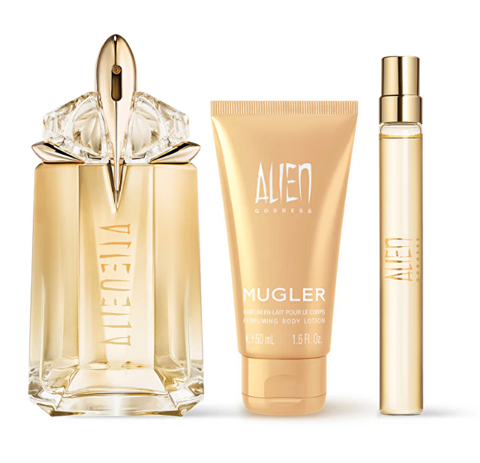 Thierry Mugler Alien Goddess – EDP 60 ml + telové mlieko 50 ml + EDP 10 ml