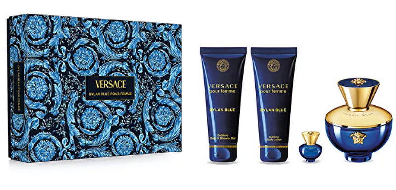 Pour Femme Dylan Blue - EDP 100 ml + tělové mléko 100 ml + sprchový gel 100 ml + EDP 5 ml