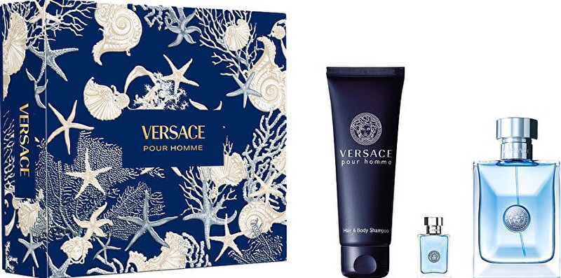Pour Homme - EDT 100 ml + sprchový gel 150 ml + EDT 5 ml