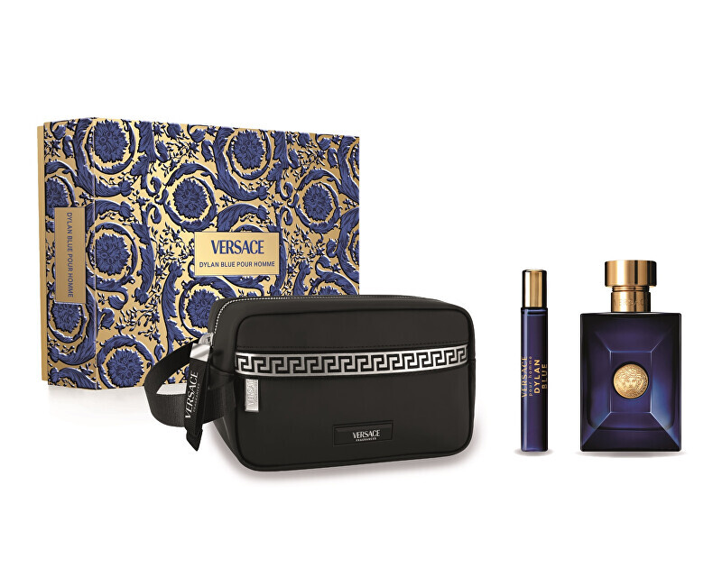 Versace Pour Homme Dylan Blue - EDT 100 ml + EDT 10 ml + kosmetická taštička