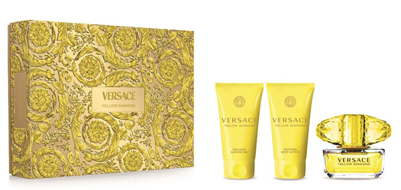 Yellow Diamond - EDT 50 ml + tělové mléko 50 ml + sprchový gel 50 ml