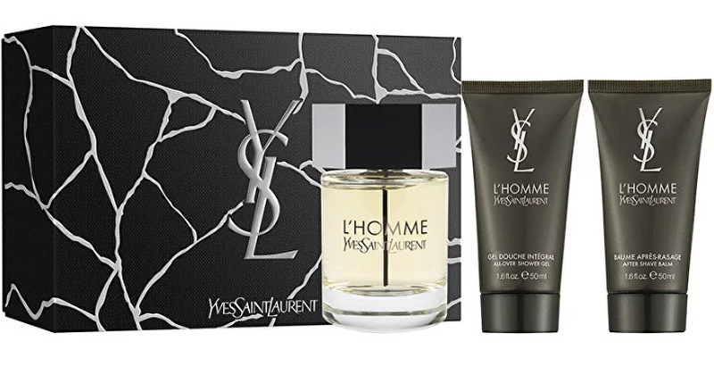 L´Homme - EDT 100 ml + sprchový gel 50 ml + balzám po holení 50 ml