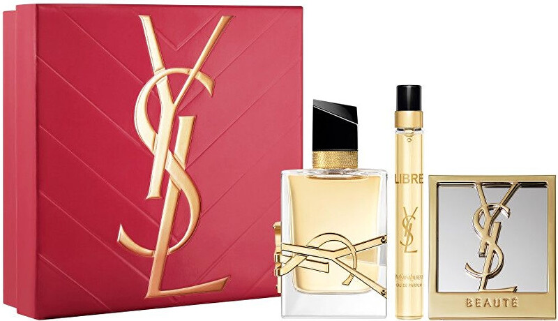Libre - EDP 50 ml + EDP 10 ml + kosmetické zrcátko