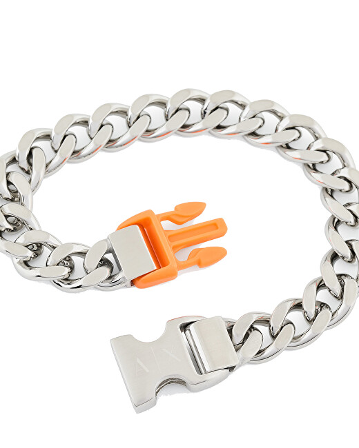 Armani Exchange Moderní pánský ocelový náramek AXG0153040
