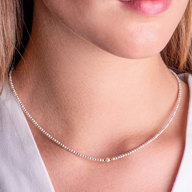 Alisia Půvabný náhrdelník ze syntetických perel AL5160.01.000