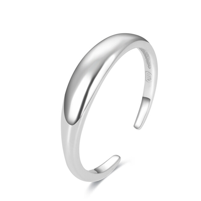 Beneto Minimalistický stříbrný prsten na nohu AGGF487