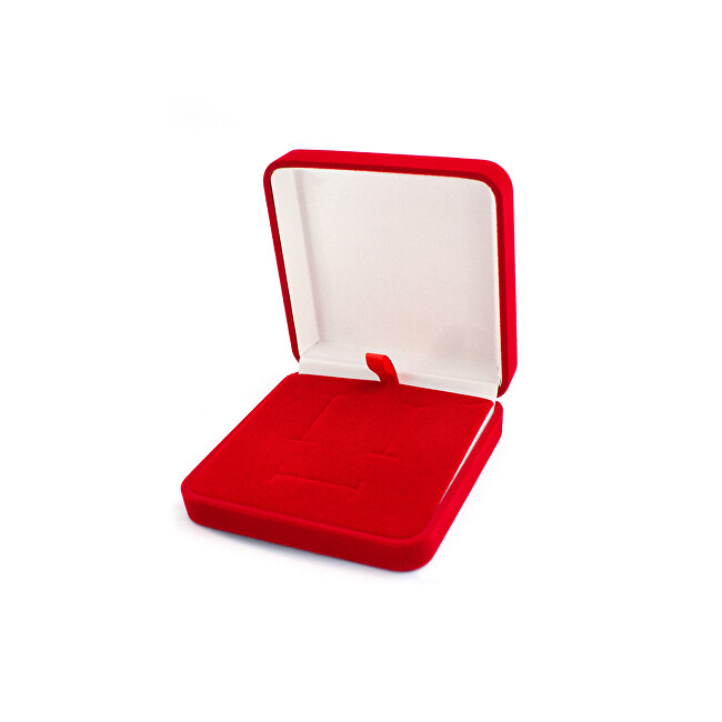 Beneto Semišová červená dárková krabička KS6