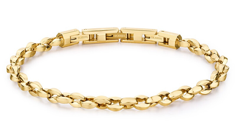 Brosway Fashion pozlacený náramek pro muže Riptide BTD030