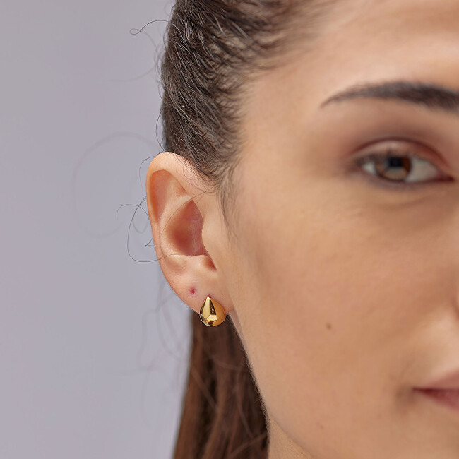 Brosway Elegantní pozlacené náušnice Tear Drop Perfect BPC41