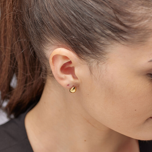 Brosway Elegantní pozlacené náušnice Tear Drop Perfect BPC41