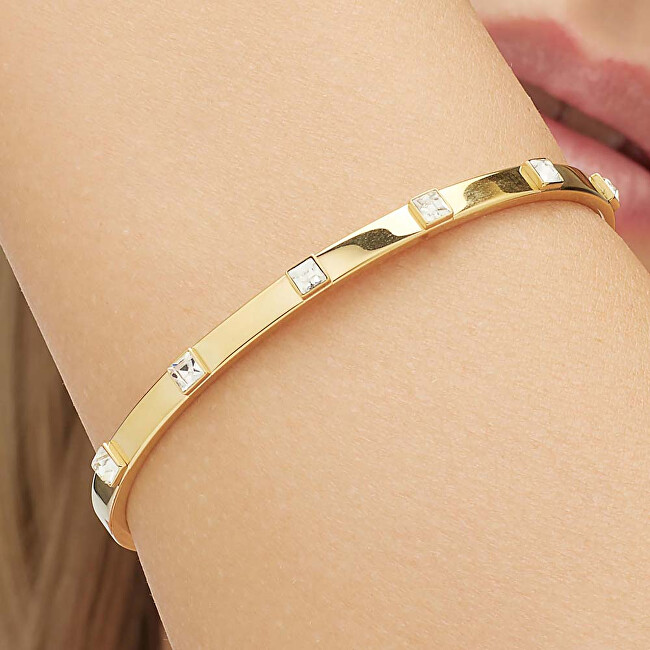 Brosway Elegantní pozlacený pevný náramek pro ženy With You BWY59