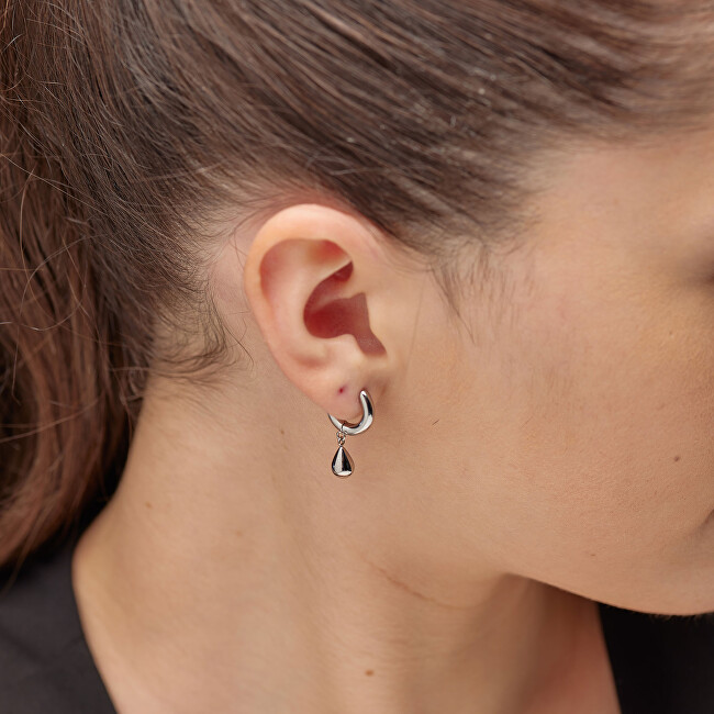 Brosway Kruhové náušnice s přívěsky Tear Drop Perfect BPC44