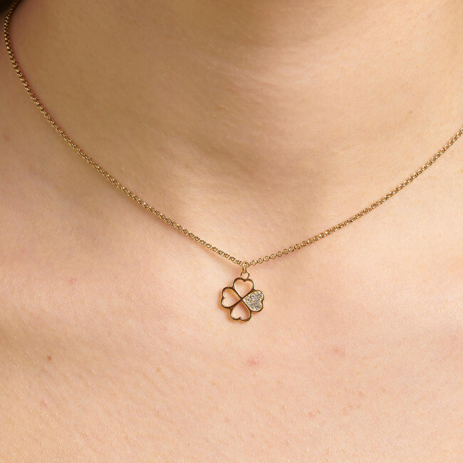 Brosway Pozlacený náhrdelník pro štěstí Chakra BHKN092
