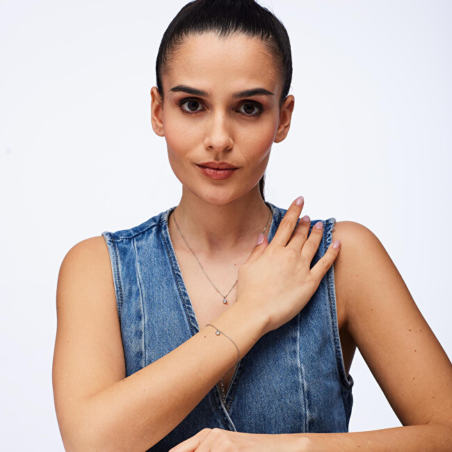 Brosway Ocelová souprava dámských šperků Srdce Chakra BHKLE01 (náhrdelník, náramek)