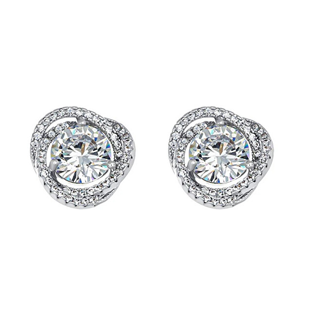 CRYSTalp Elegantní náušnice s krystaly Ray 42334.R