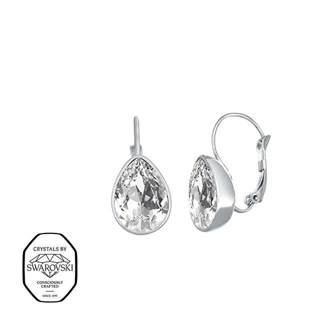 CRYSTalp Nádherné visací náušnice s krystalem Swarovski Sundrop 42271.CRY.E