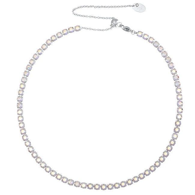 CRYSTalp Tenisový choker s AB krystaly Swarovski Alice 12420.CAB.E