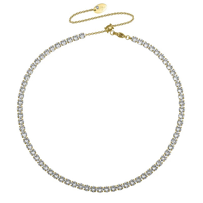 CRYSTalp Tenisový choker s krystaly Swarovski Alice 12420.CRY.EG