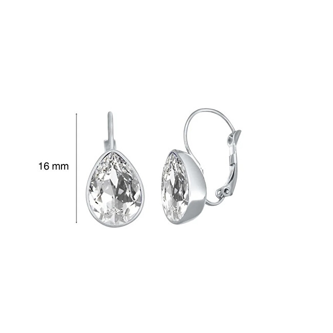 CRYSTalp Nádherné visiace náušnice s kryštálom Swarovski Sundrop 42271.CRY.E