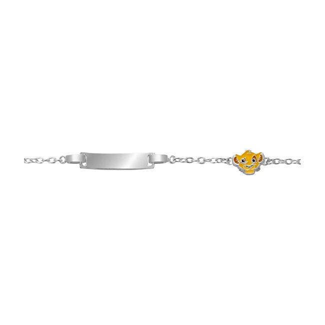 Disney Něžný stříbrný náramek Lion king BS00100SL-47.CS