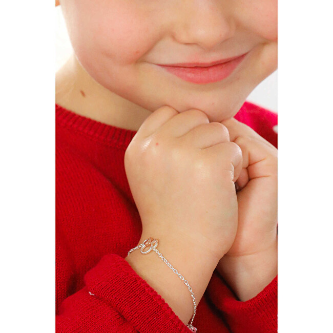Disney Slušivý stříbrný bicolor náramek Minnie Mouse BS00027TL-55 růžové zlato, bicolor, stříbrná