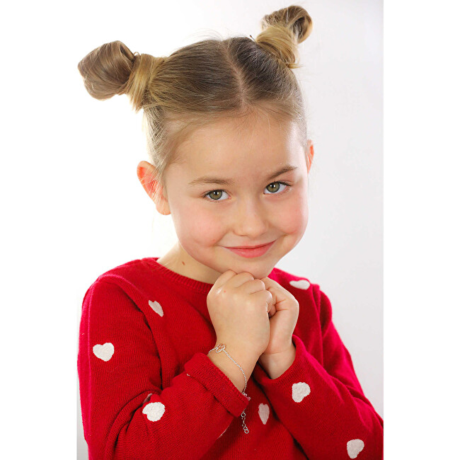 Disney Slušivý stříbrný bicolor náramek Minnie Mouse BS00027TL-55 růžové zlato, bicolor, stříbrná