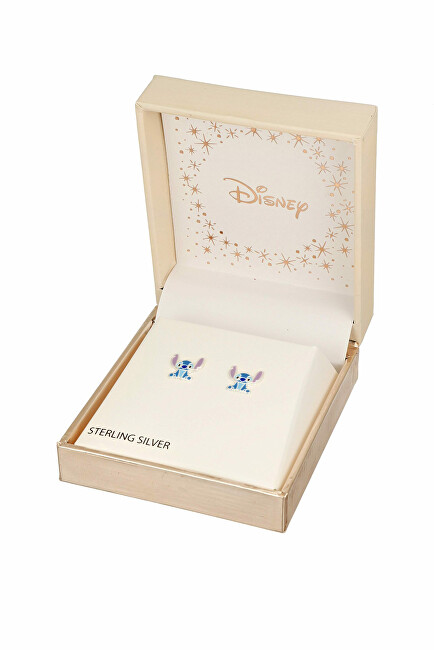 Disney Stříbrné peckové náušnice Stitch Lilo & Stitch ES00089SL.CS