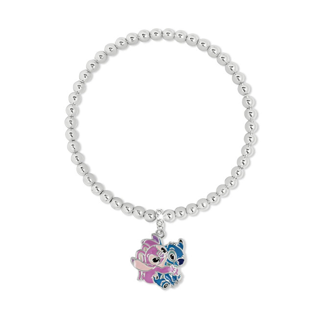 Disney Korálkový náramek Angel a Stitch Lilo & Stitch BF00806SRWL.PH