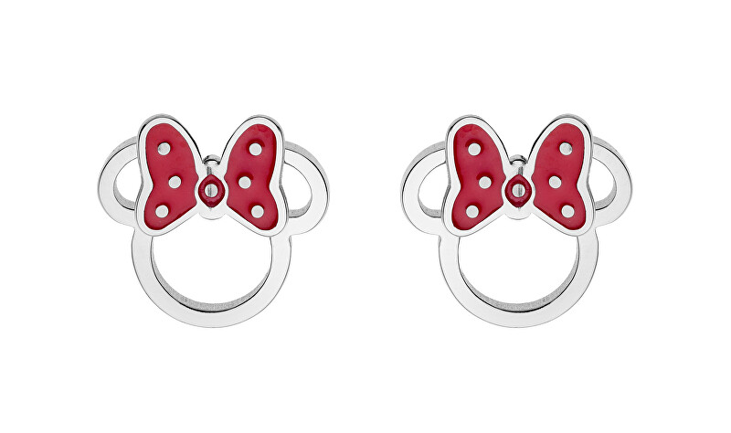 Disney Půvabné ocelové náušnice Minnie Mouse E600191NRL.CS