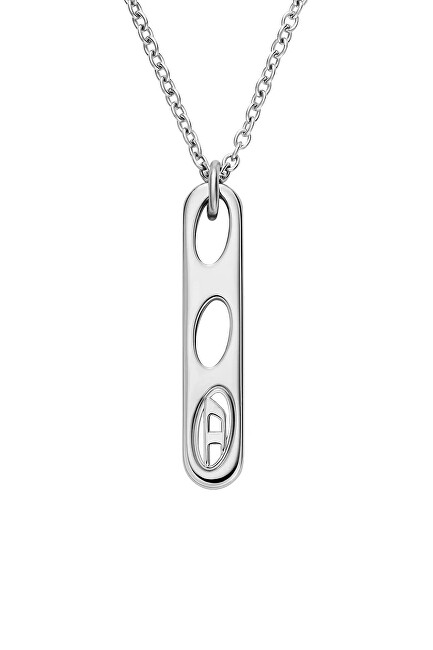 Diesel Fashion oceľový náhrdelník D Logo DX1662040
