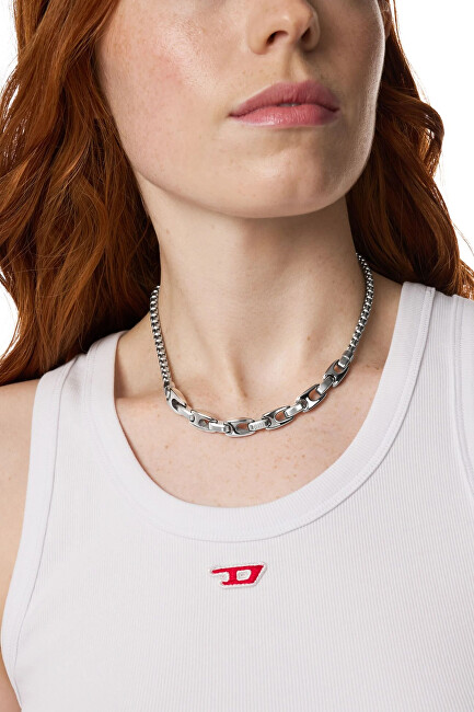 Diesel Fashion oceľový náhrdelník DX1650040
