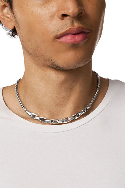 Diesel Fashion oceľový náhrdelník DX1650040
