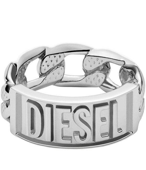 Diesel Fashion ocelový pánský prsten DX1347040