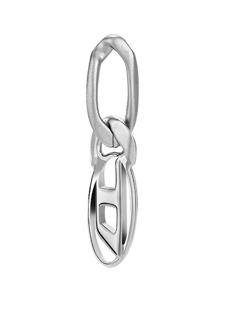 Diesel Fashion visací single náušnice s logem DX1598040