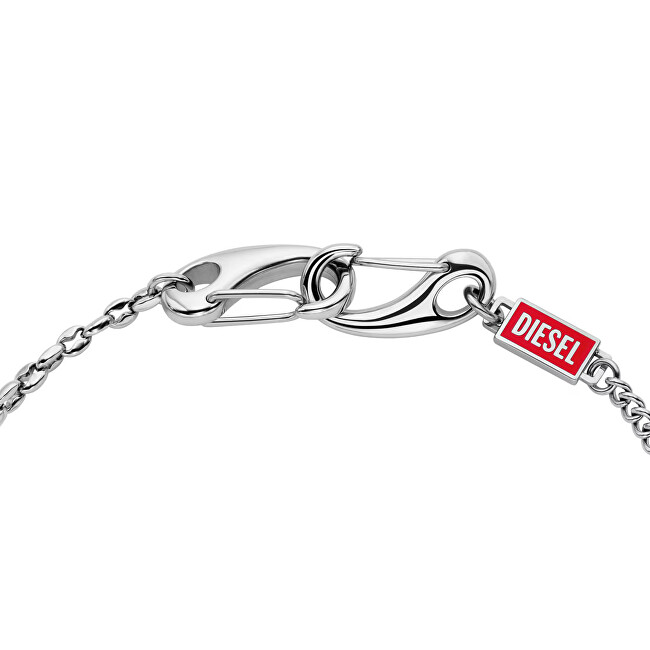 Diesel Štýlový oceľový unisex retiazka DX1695040 strieborná