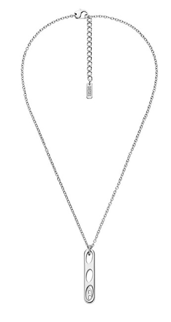 Diesel Fashion oceľový náhrdelník D Logo DX1662040