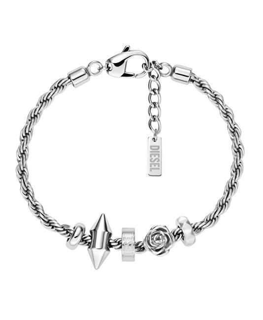 Diesel Moderný unisex oceľový náramok DX1622040