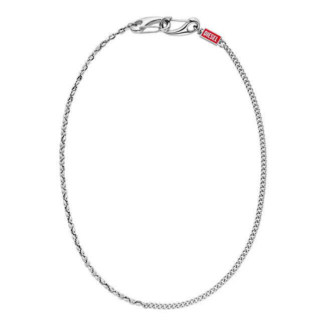 Diesel Štýlový oceľový unisex retiazka DX1695040 strieborná