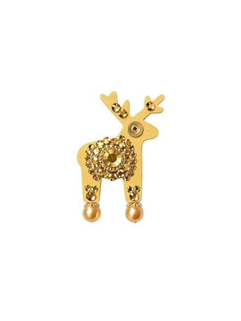 Deers Jelení mini brož Miss Goldie
